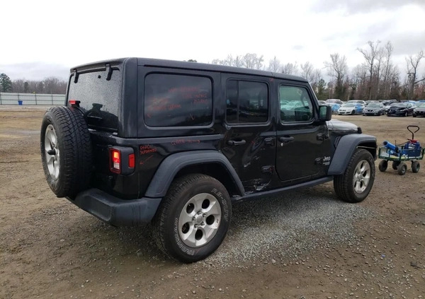 Jeep Wrangler cena 69000 przebieg: 124000, rok produkcji 2018 z Wągrowiec małe 79